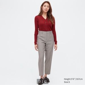 Uniqlo Smart Ankle Pants - XS Waist 24-25 - Khaki